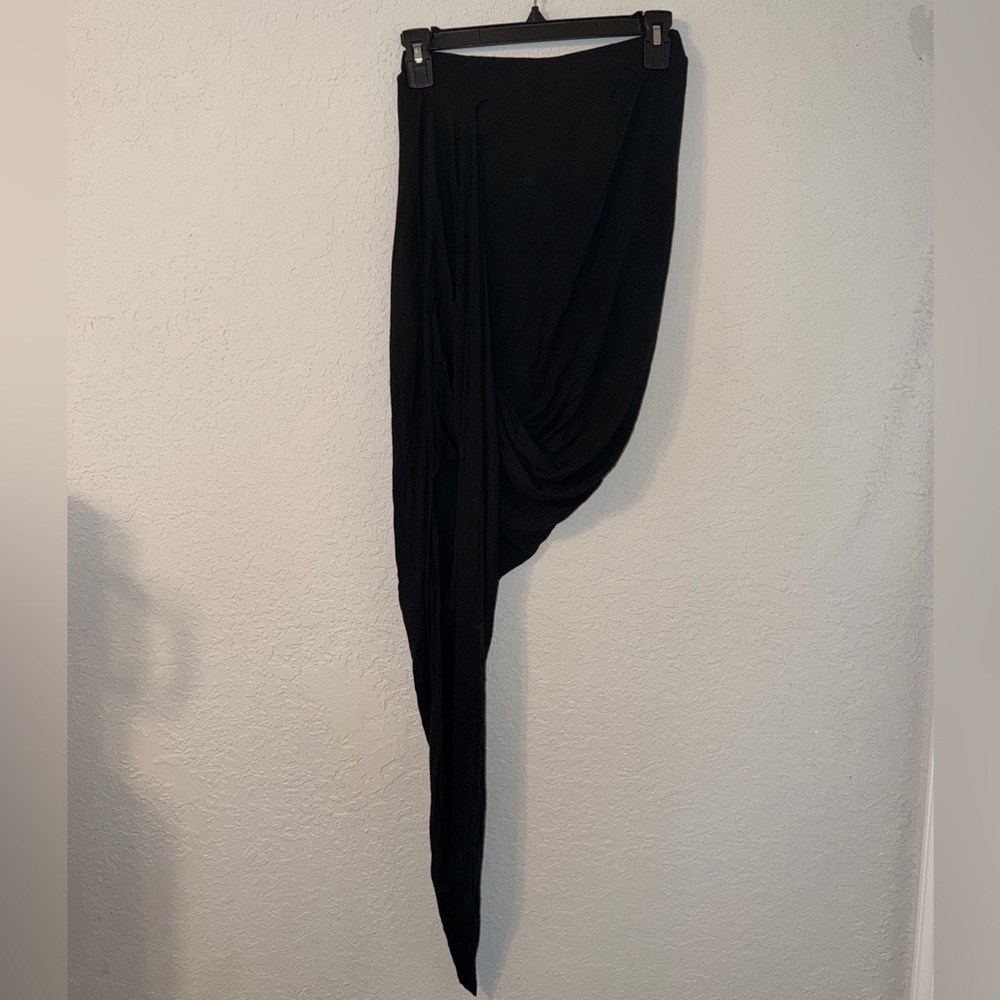 Dirty ballerina Asymmetrical Draped Black Women’s Skirt size XS -D